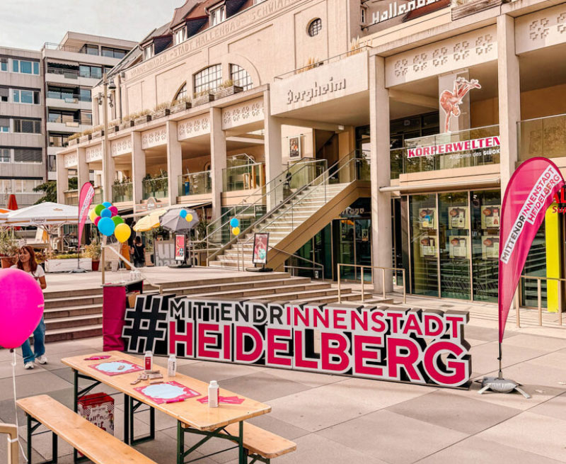 S&P in Aktion für die Stadt Heidelberg